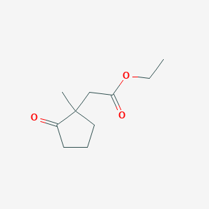 Ethyl 2-(1-methyl-2-oxocyclopentyl)acetate