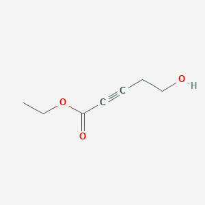 2-Pentynoic acid, 5-hydroxy-, ethyl ester