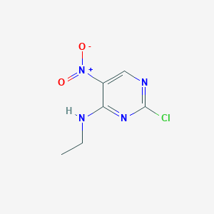 2-Chloro-4-(ethylamino)-5-nitropyrimidine