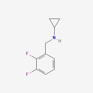 N-[(2,3-difluorophenyl)methyl]cyclopropanamine
