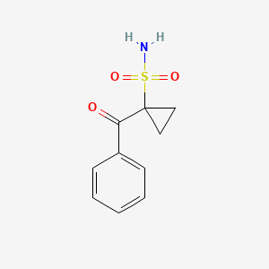 1-Benzoylcyclopropane-1-sulfonamide