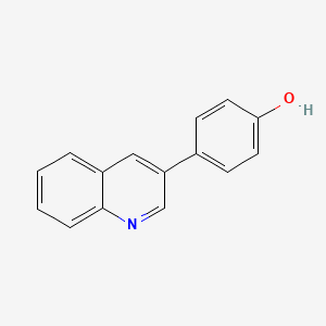 4-Quinolin-3-ylphenol
