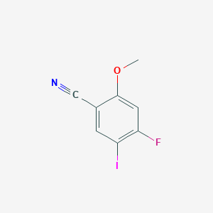 4-Fluoro-5-iodo-2-methoxy-benzonitrile