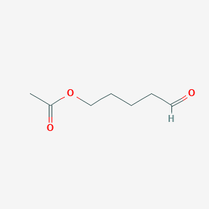 molecular formula C7H12O3 B8737056 5-oxopentyl Acetate CAS No. 18545-16-9