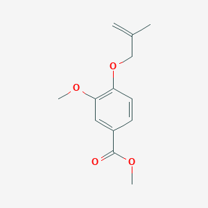 Methyl 3-methoxy-4-(2-methylallyloxy)benzoate