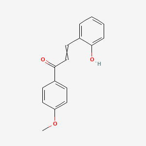 3-(2-Hydroxyphenyl)-1-(4-methoxyphenyl)prop-2-en-1-one