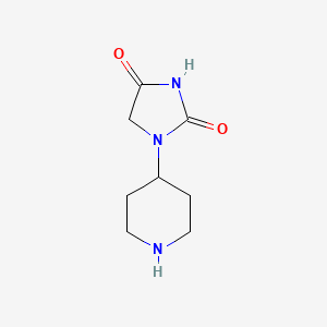 1-Piperidin-4-ylimidazolidine-2,4-dione