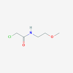 molecular formula C5H10ClNO2 B087373 2-chloro-N-(2-methoxyethyl)acetamide CAS No. 10263-66-8