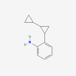 2-([1,1'-Bi(cyclopropan)]-2-yl)aniline