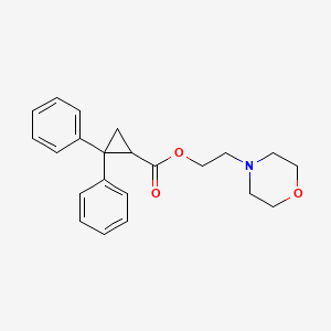 2-(4-Morpholinyl)ethyl 2,2-diphenylcyclopropanecarboxylate