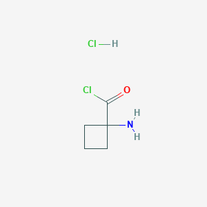 Cyclobutanecarbonyl chloride, 1-amino-, hydrochloride