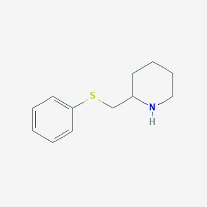 2-(Phenylthiomethyl)piperidine