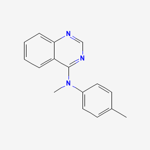 (4-Methyl-phenyl)-methyl-quinazolin-4-yl-amine
