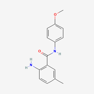 2-amino-N-(4-methoxyphenyl)-5-methylbenzamide