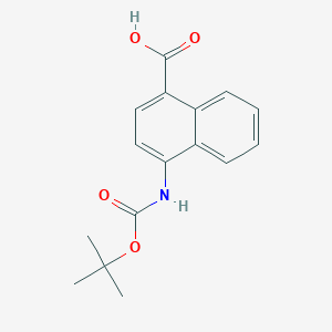 4-((tert-Butoxycarbonyl)amino)-1-naphthoic acid