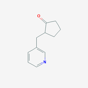 molecular formula C11H13NO B087377 2-(3-Pyridylmethyl)cyclopentanone CAS No. 13640-52-3