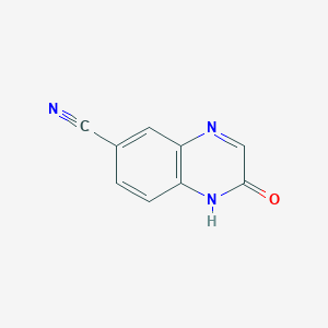 2-Hydroxyquinoxaline-6-carbonitrile
