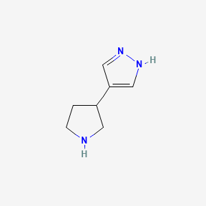 4-(Pyrrolidin-3-yl)-1H-pyrazole