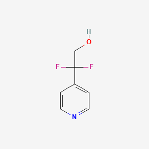 2,2-Difluoro-2-(pyridin-4-yl)-ethanol
