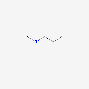 molecular formula C6H13N B8737819 N,N,2-Trimethylpropenylamine CAS No. 6000-82-4