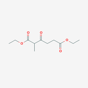 molecular formula C11H18O5 B8737822 diethyl 2-methyl-3-oxoadipate CAS No. 759-68-2
