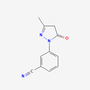 3-(4,5-dihydro-3-methyl-5-oxo-1H-pyrazol-1-yl)Benzonitrile