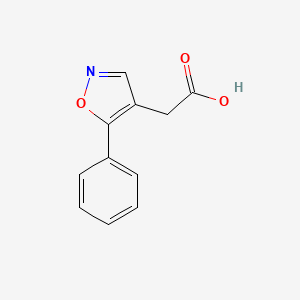5-Phenyl-4-isoxazolylacetic acid