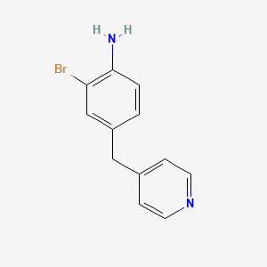 4-(4-Amino-3-bromobenzyl)pyridine