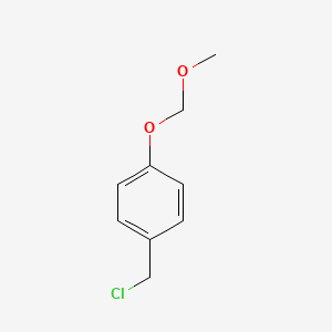 molecular formula C9H11ClO2 B8738083 1-(Chloromethyl)-4-(methoxymethoxy)benzene 