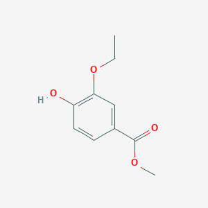 molecular formula C10H12O4 B8738144 methyl 3-ethoxy-4-hydroxybenzoate 