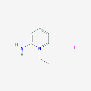 molecular formula C7H11IN2 B8738188 2-Amino-1-ethylpyridinium iodide CAS No. 1073-30-9