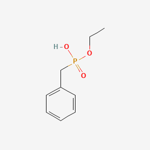 Phosphonic acid, benzyl-, monoethyl ester