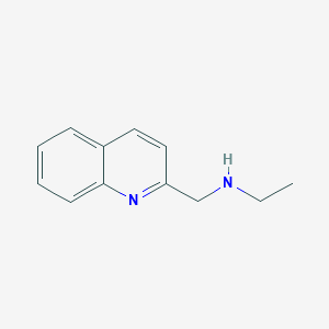 Ethyl[(quinolin-2-yl)methyl]amine