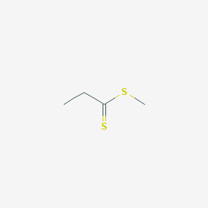 molecular formula C4H8S2 B8738351 Methyl propanedithioate CAS No. 5415-95-2