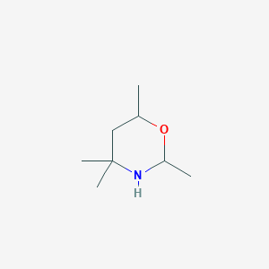 2H-1,3-oxazine, tetrahydro-2,4,4,6-tetramethyl-