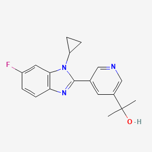 molecular formula C18H18FN3O B8738503 Cyp11B2-IN-1 