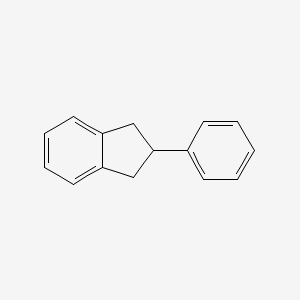 molecular formula C15H14 B8738540 2-Phenylindan CAS No. 22253-11-8