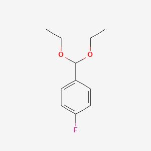 B8738589 1-(Diethoxymethyl)-4-fluorobenzene CAS No. 24524-97-8