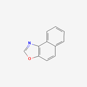 molecular formula C11H7NO B8738644 Naphth[1,2-d]oxazole CAS No. 233-70-5