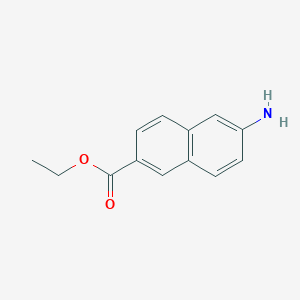 molecular formula C13H13NO2 B8738745 Ethyl 6-amino-2-naphthoate 
