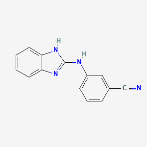 N-(Benzoimidazol-2-yl)-3-cyanoaniline