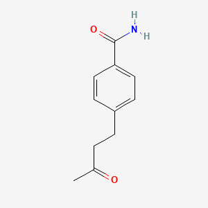 4-(3-Oxobutyl)benzamide