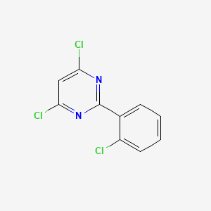 4,6-Dichloro-2-(2-chlorophenyl)pyrimidine