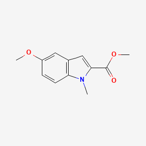 molecular formula C12H13NO3 B8738821 Methyl 5-methoxy-1-methyl-1H-indolecarboxylate CAS No. 67929-87-7