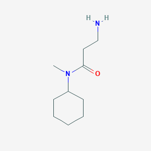 3-Amino-N-cyclohexyl-N-methyl-propionamide