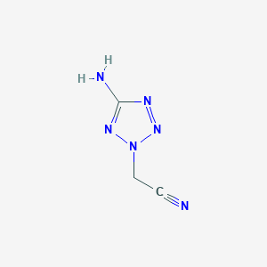 (5-Amino-2H-tetrazol-2-yl)acetonitrile