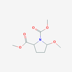 Dimethyl 5-methoxypyrrolidine-1,2-dicarboxylate