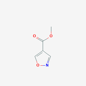 molecular formula C5H5NO3 B087390 异恶唑-4-羧酸甲酯 CAS No. 15166-81-1