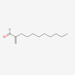 molecular formula C12H22O B8739029 Undecanal, 2-methylene- CAS No. 22414-68-2
