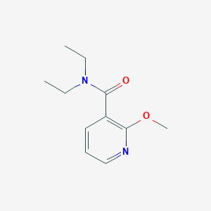 molecular formula C11H16N2O2 B8739049 N,N-Diethyl-2-methoxynicotinamide 